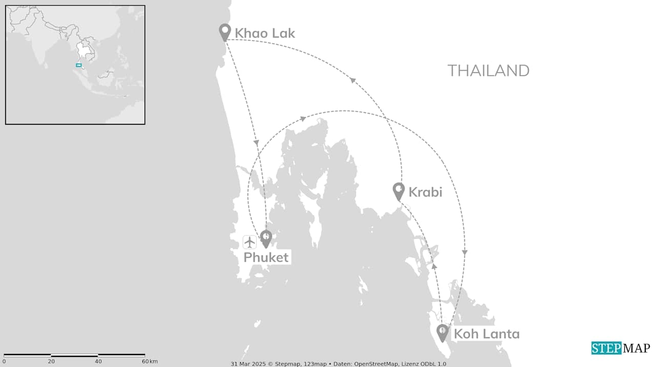 Thailand Inselhopping: Don’t Worry, Be Krabi